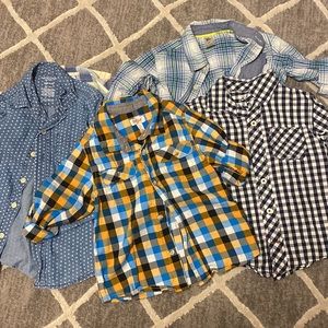 Bundle Button down shirts size 4t